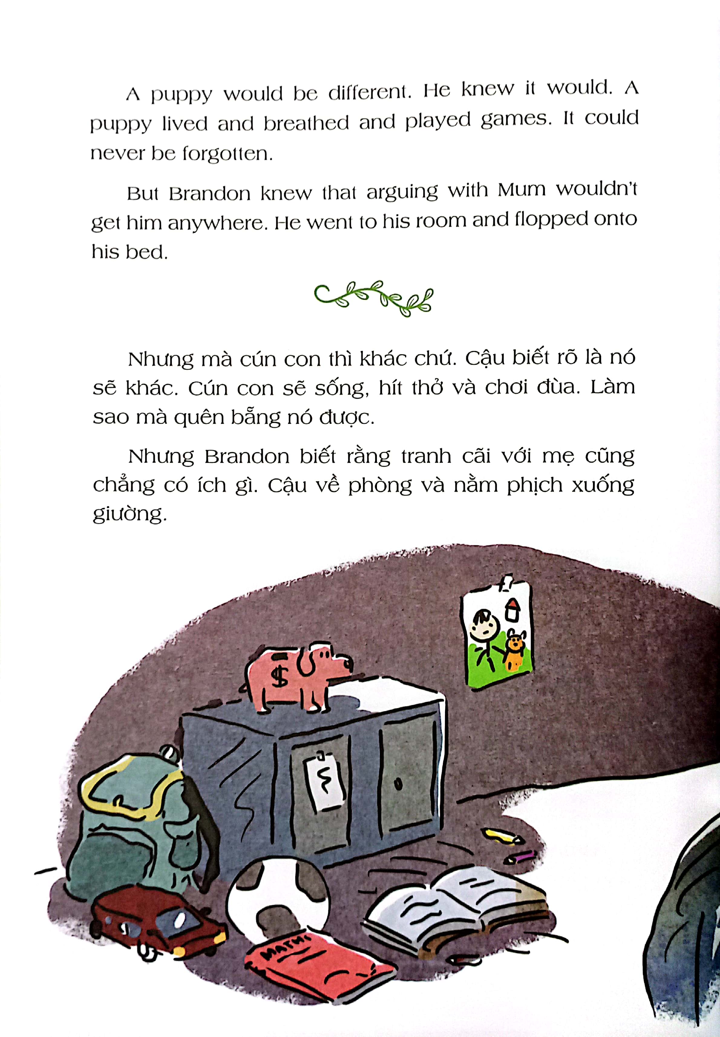 bài học về trách nhiệm - thử thách lớn của brandon (song ngữ anh - việt) (tái bản 2024)