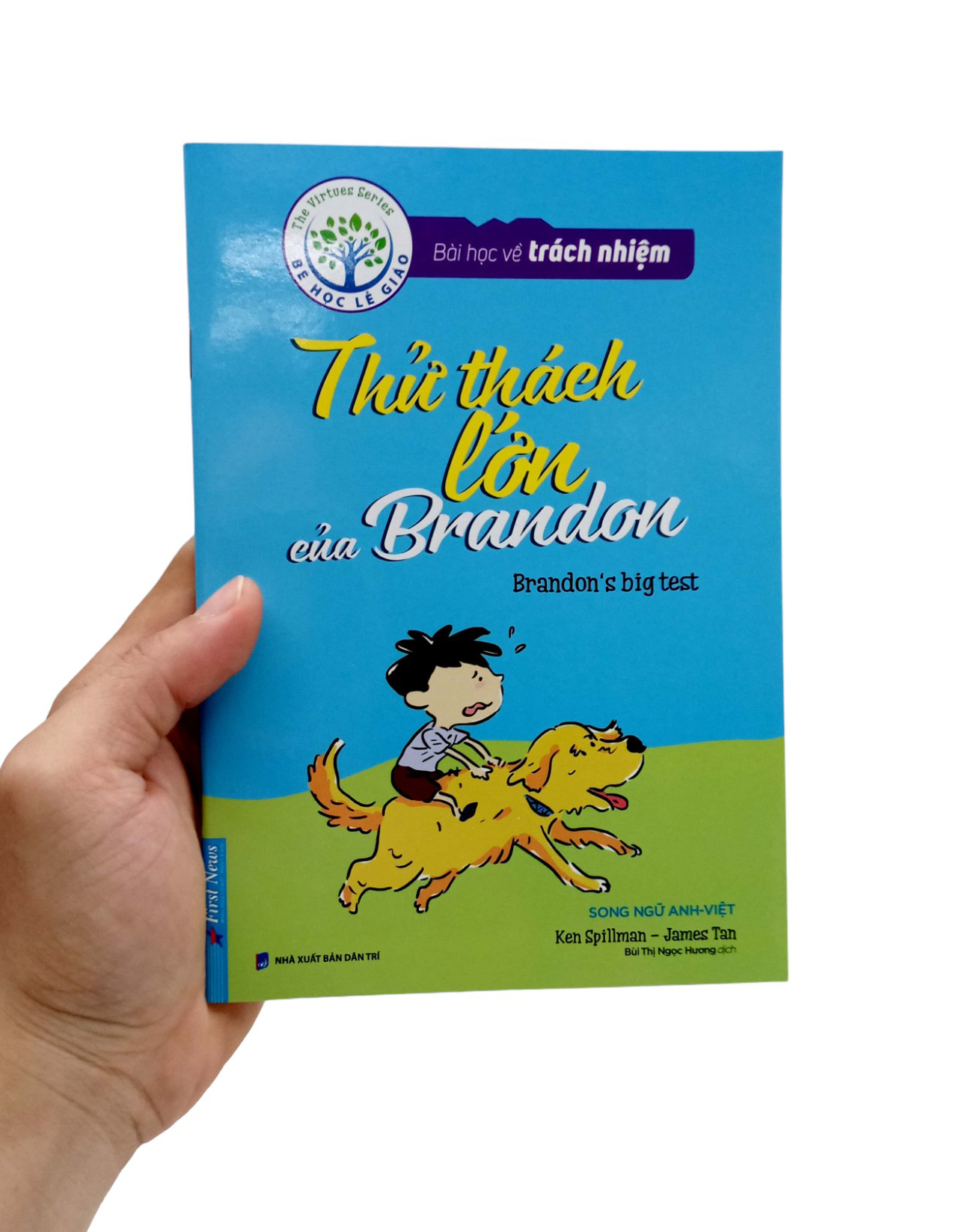 bài học về trách nhiệm - thử thách lớn của brandon (song ngữ anh - việt) (tái bản 2024)