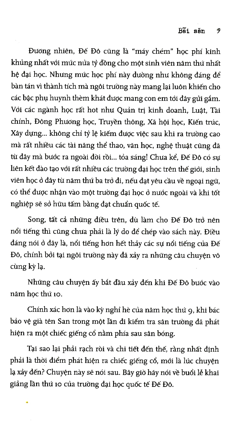 bãi săn phần 1: giếng cổ
