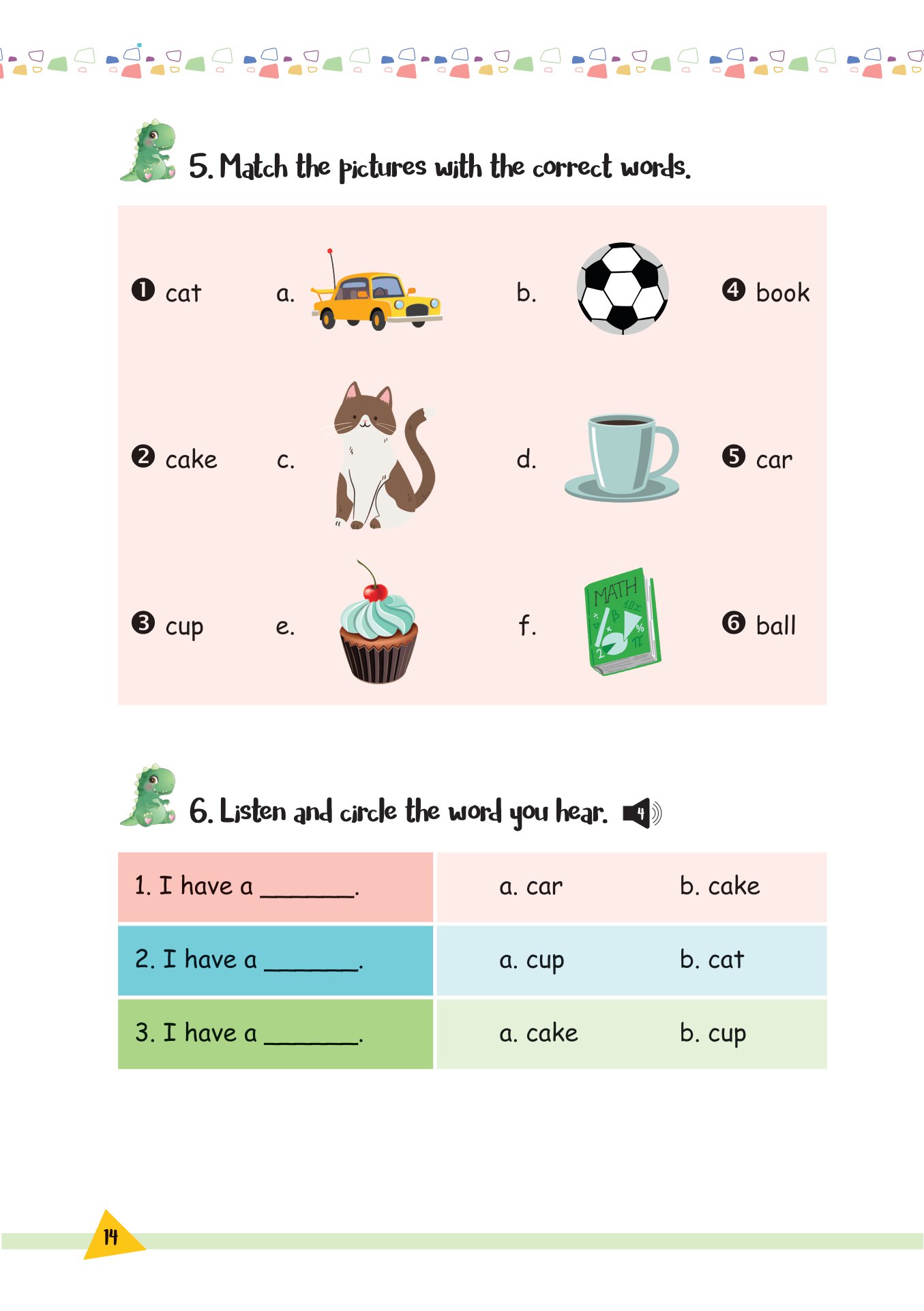 bài tập bổ trợ nâng cao tiếng anh lớp 1