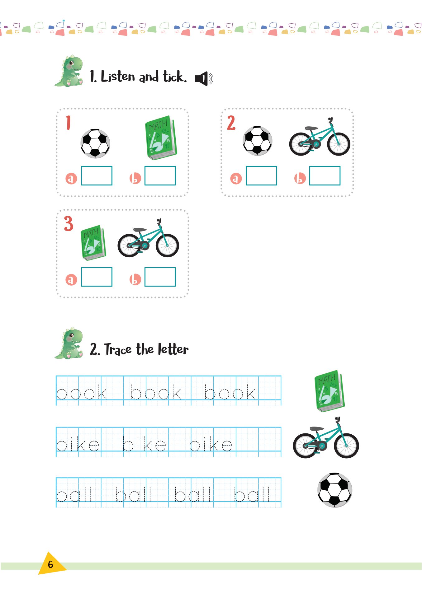 bài tập bổ trợ nâng cao tiếng anh lớp 1