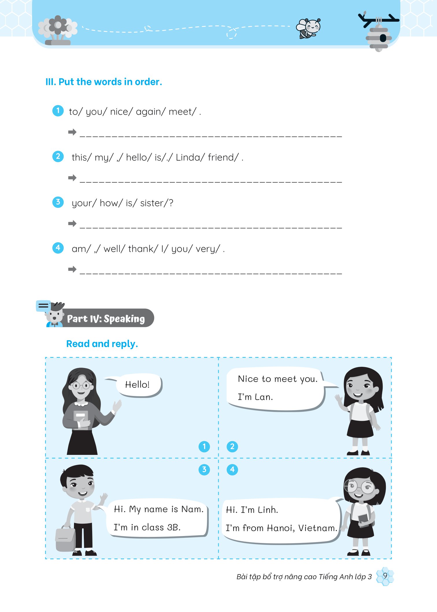 bài tập bổ trợ nâng cao tiếng anh lớp 3