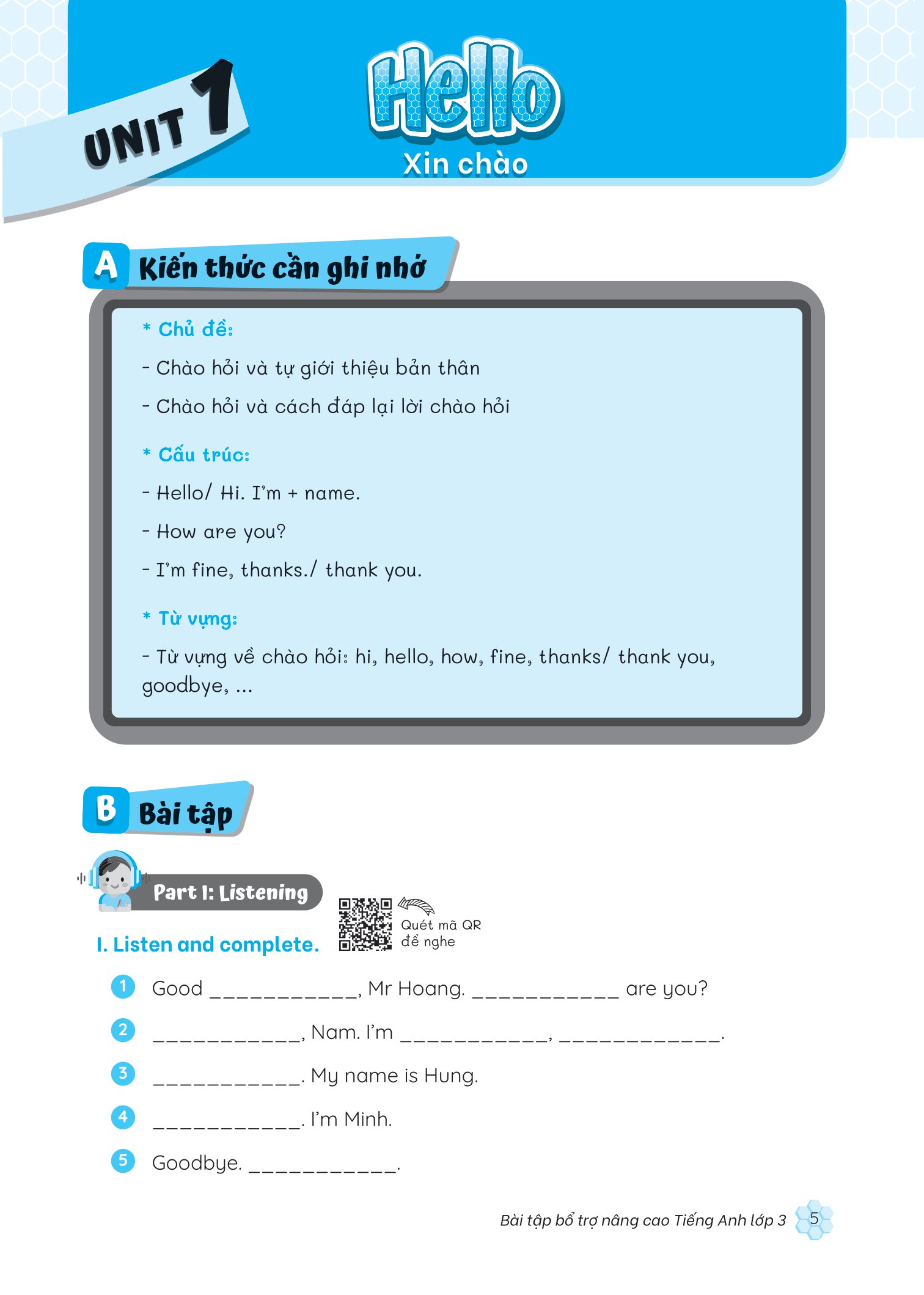 bài tập bổ trợ nâng cao tiếng anh lớp 3