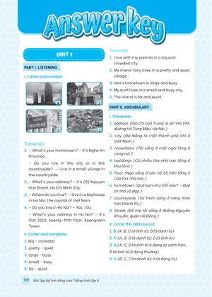 bài tập bổ trợ nâng cao tiếng anh lớp 5