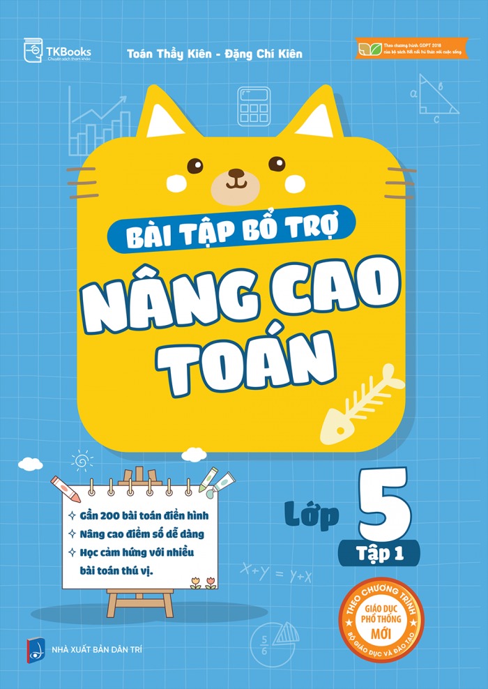 bài tập bổ trợ nâng cao toán lớp 5 - tập 1