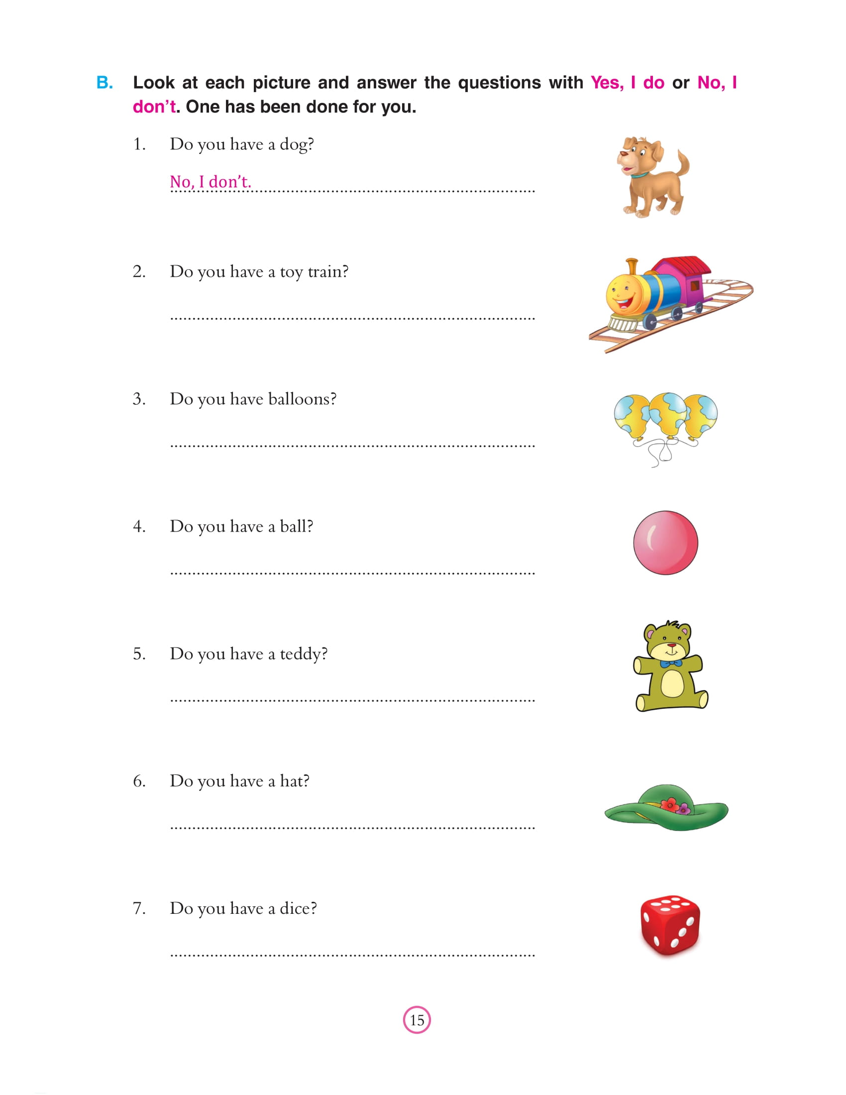 bài tập bổ trợ ngữ pháp tiếng anh - lớp 1