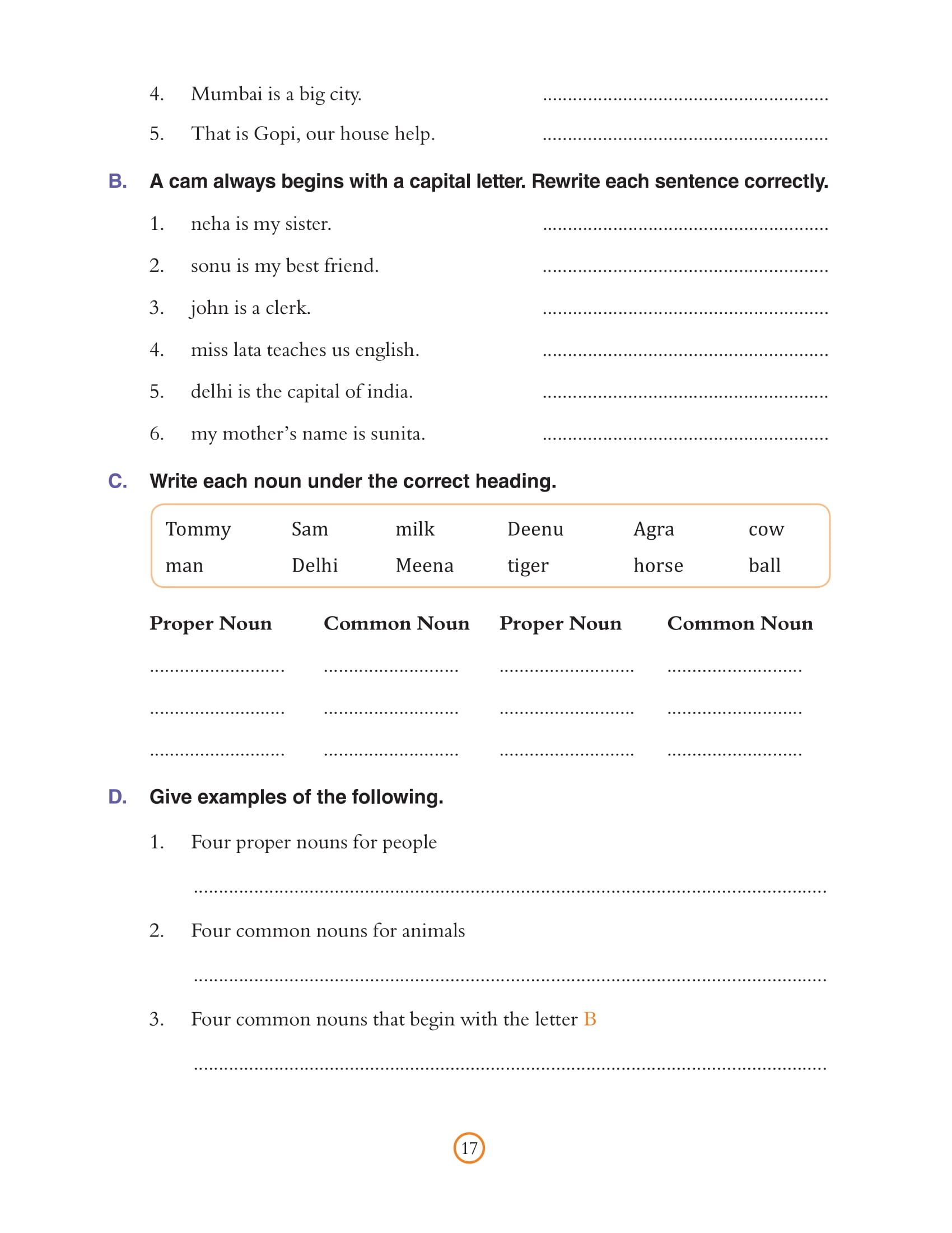 bài tập bổ trợ ngữ pháp tiếng anh - lớp 2