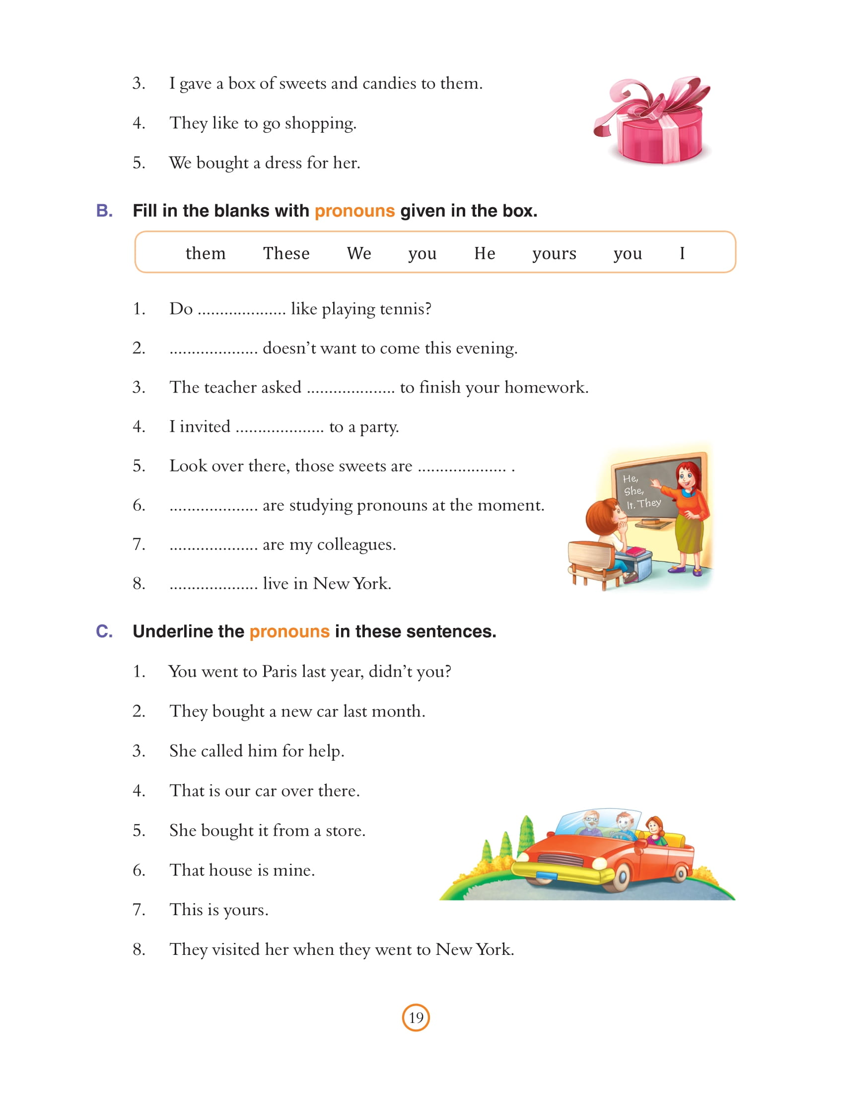 bài tập bổ trợ ngữ pháp tiếng anh - lớp 2