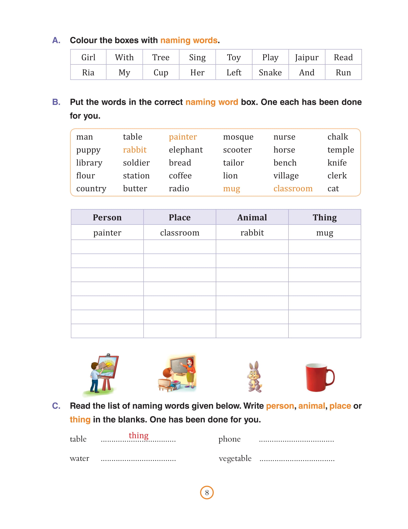 bài tập bổ trợ ngữ pháp tiếng anh - lớp 2