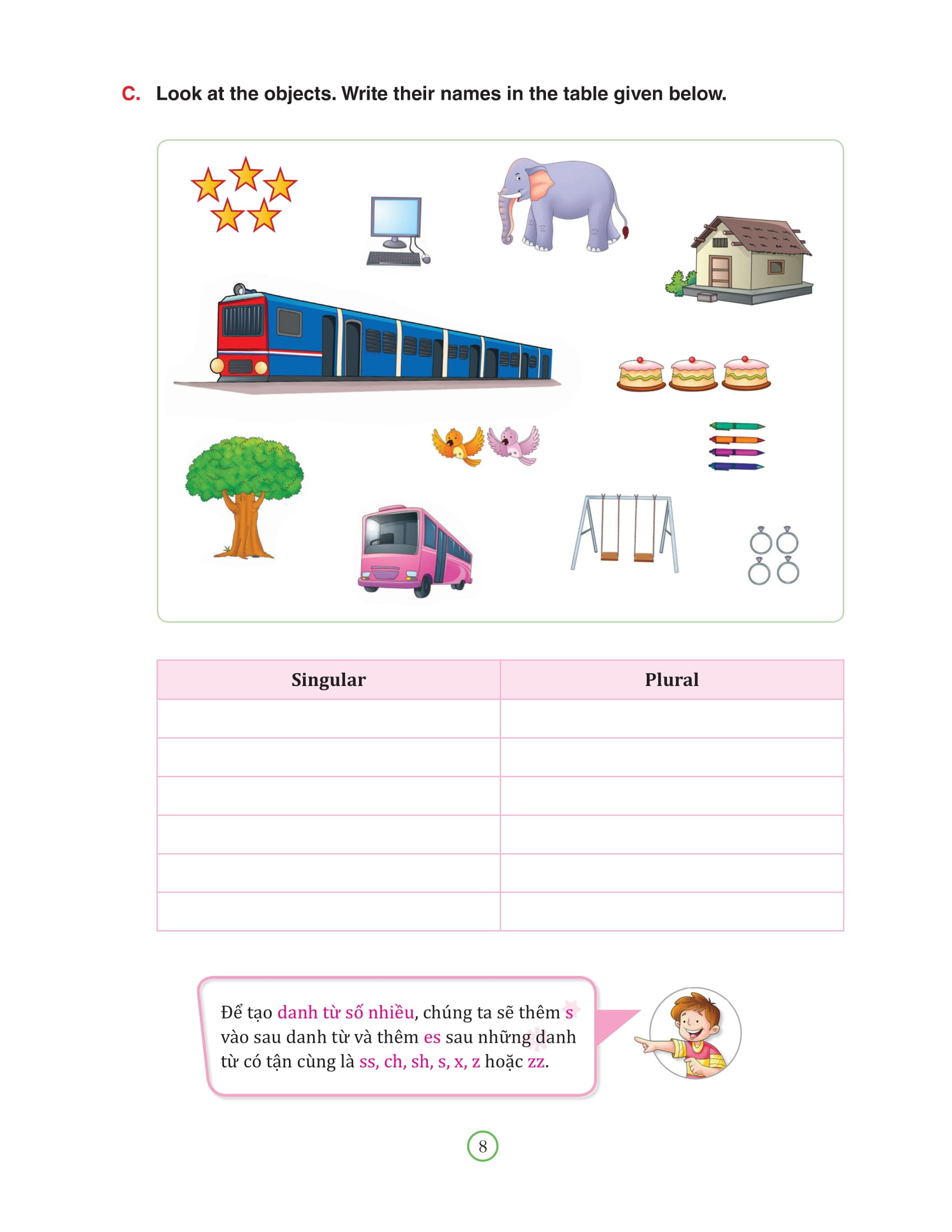 bài tập bổ trợ ngữ pháp tiếng anh - lớp 3