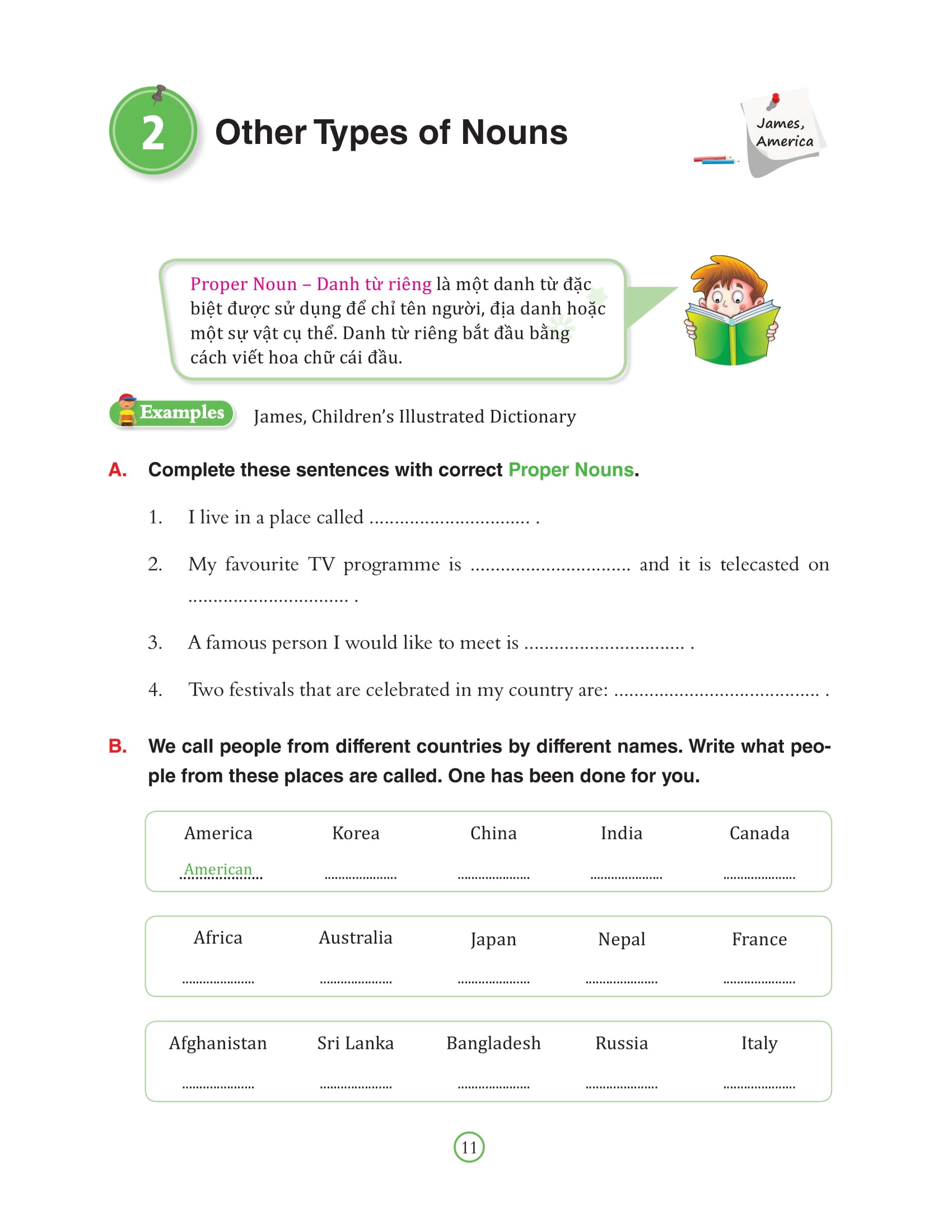 bài tập bổ trợ ngữ pháp tiếng anh - lớp 3