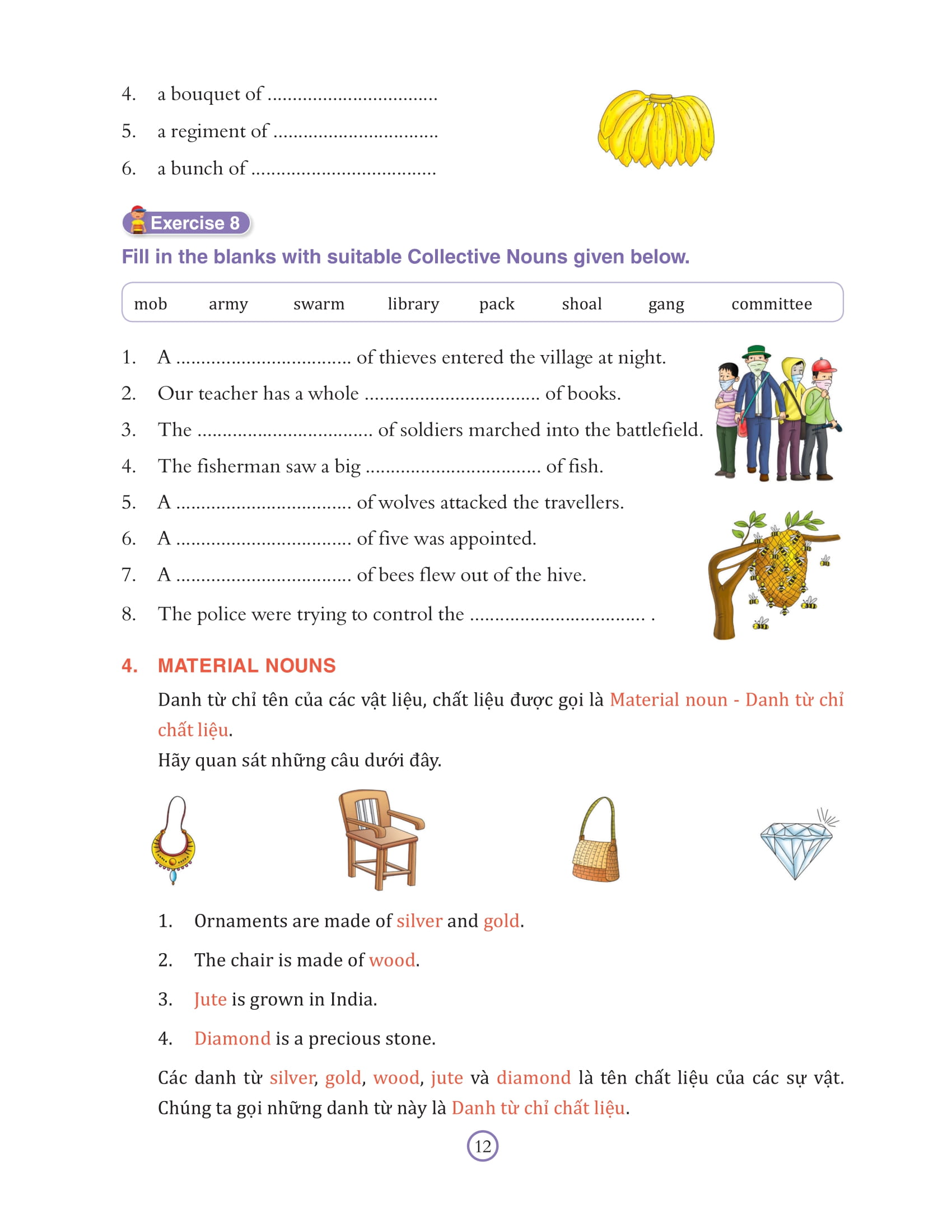 bài tập bổ trợ ngữ pháp tiếng anh - lớp 4