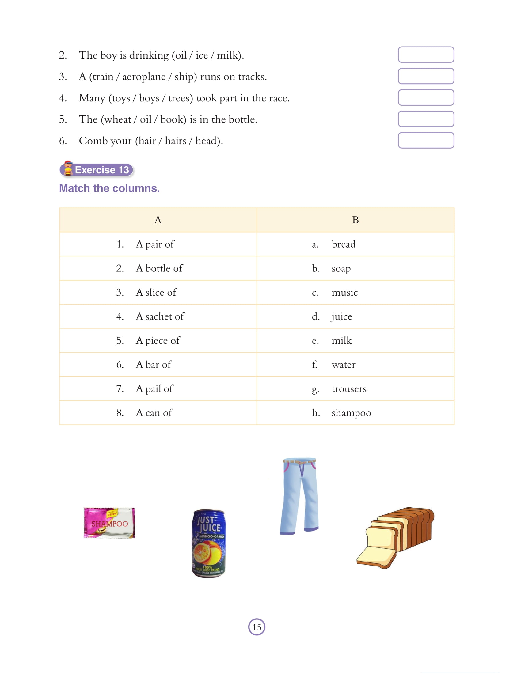 bài tập bổ trợ ngữ pháp tiếng anh - lớp 4