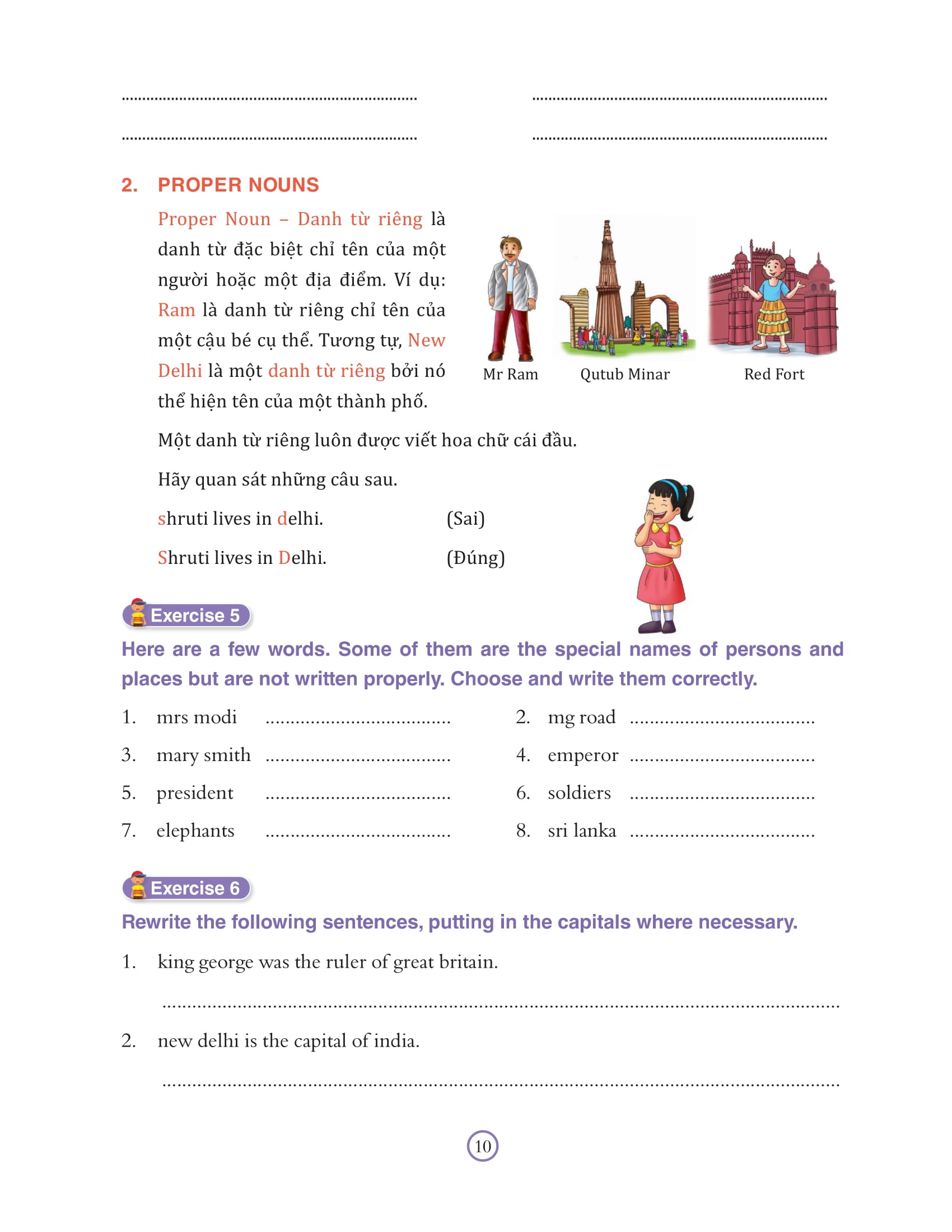 bài tập bổ trợ ngữ pháp tiếng anh - lớp 4