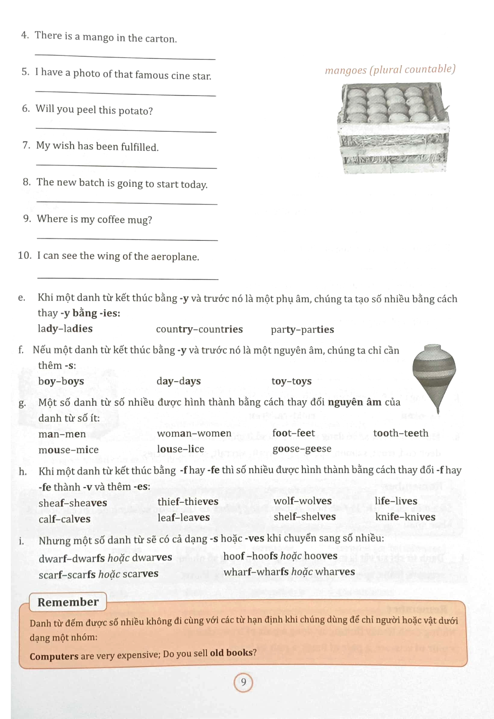 bài tập bổ trợ ngữ pháp tiếng anh lớp 7