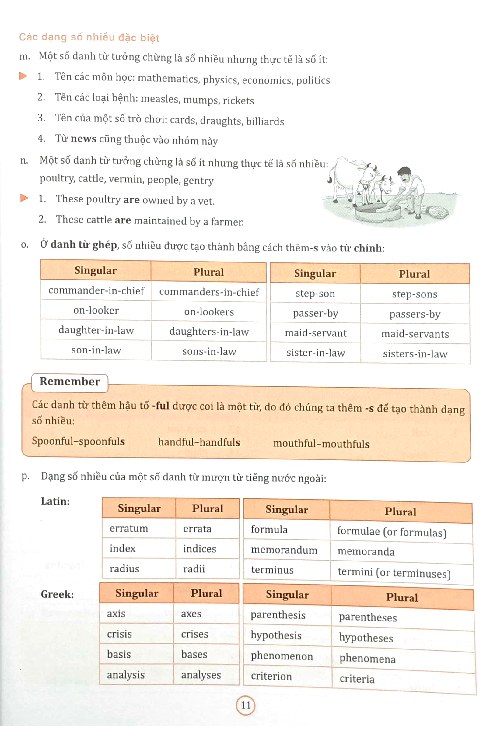 bài tập bổ trợ ngữ pháp tiếng anh lớp 7