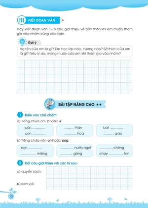 bài tập bổ trợ tiếng việt cơ bản và nâng cao lớp 2 - tập 1