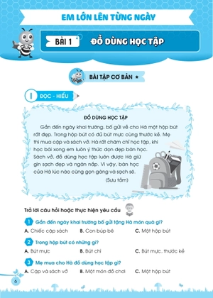 bài tập bổ trợ tiếng việt cơ bản và nâng cao lớp 2 - tập 1