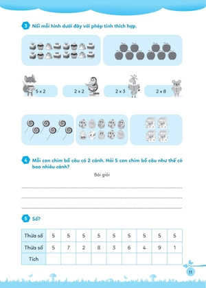 bài tập bổ trợ toán cơ bản và nâng cao lớp 2 - tập 2