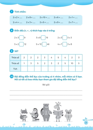 bài tập bổ trợ toán cơ bản và nâng cao lớp 2 - tập 2