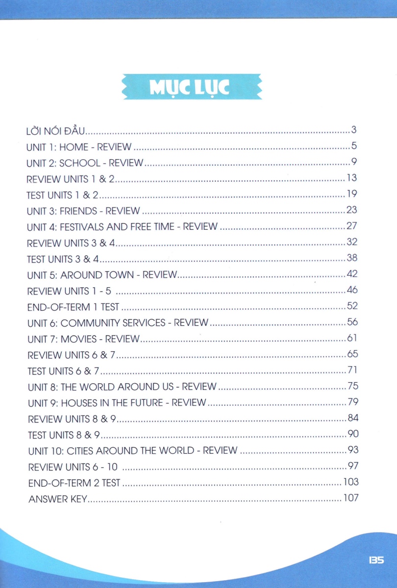 bài tập bổ trợ toàn diện tiếng anh 6