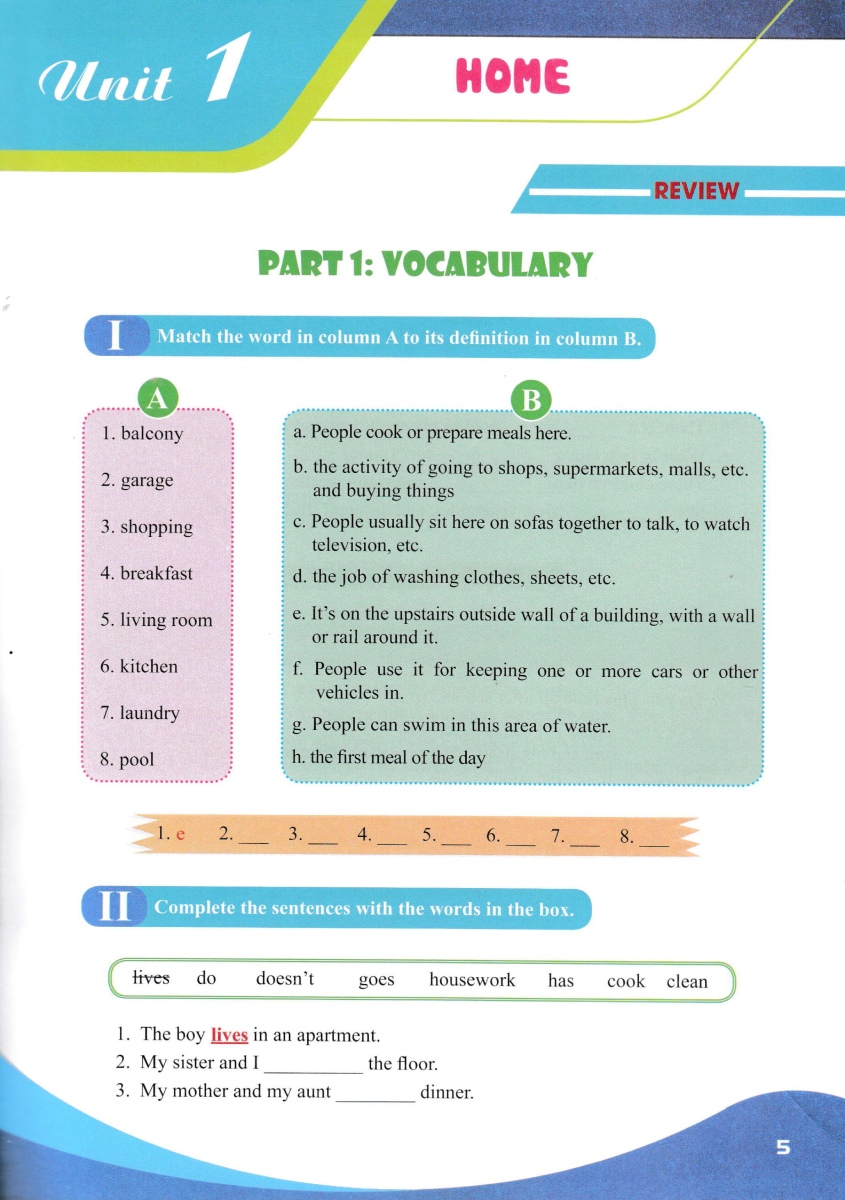 bài tập bổ trợ toàn diện tiếng anh 6