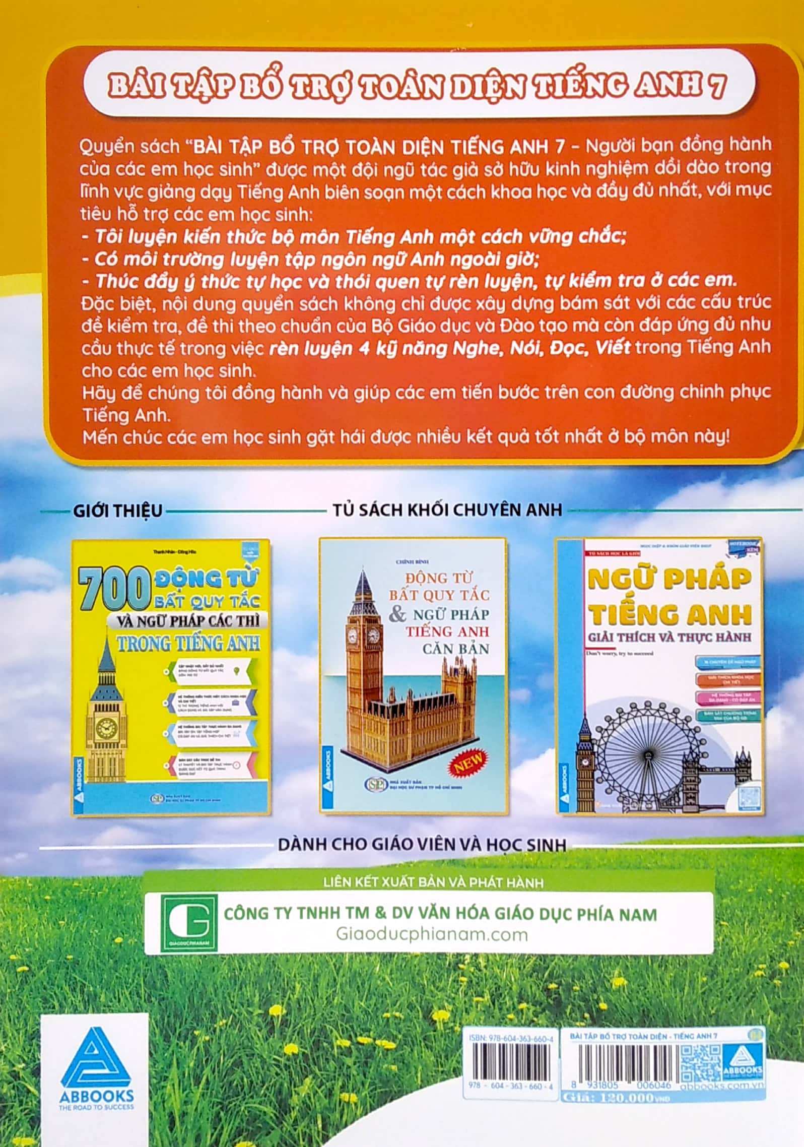 bài tập bỗ trợ toàn diện tiếng anh 7 (người bạn đồng hành của các em học sinh)