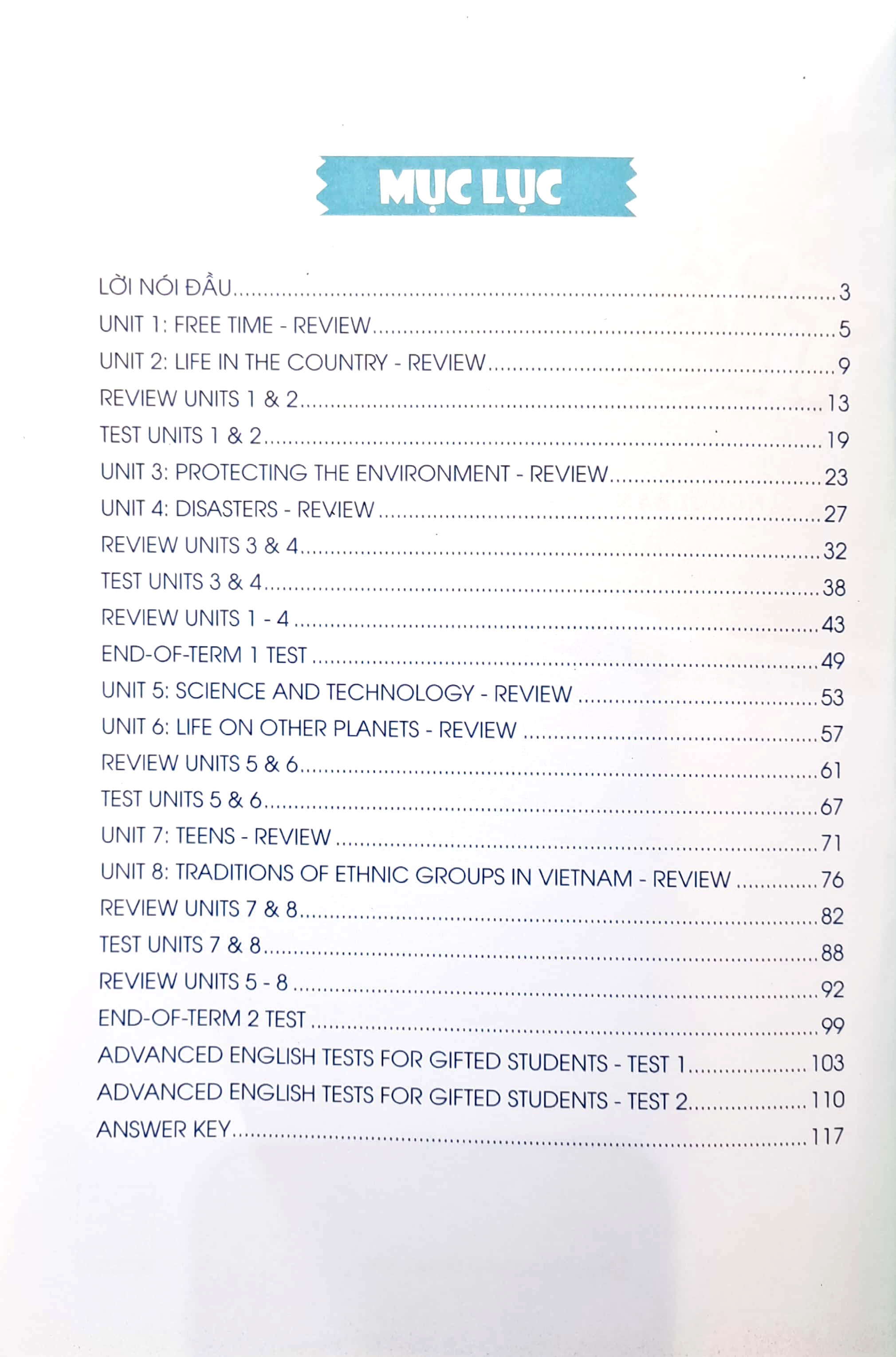 bài tập bổ trợ toàn diện tiếng anh 8