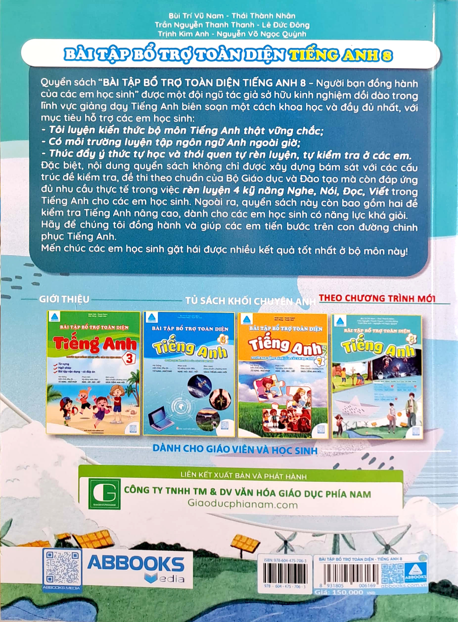 bài tập bổ trợ toàn diện tiếng anh 8