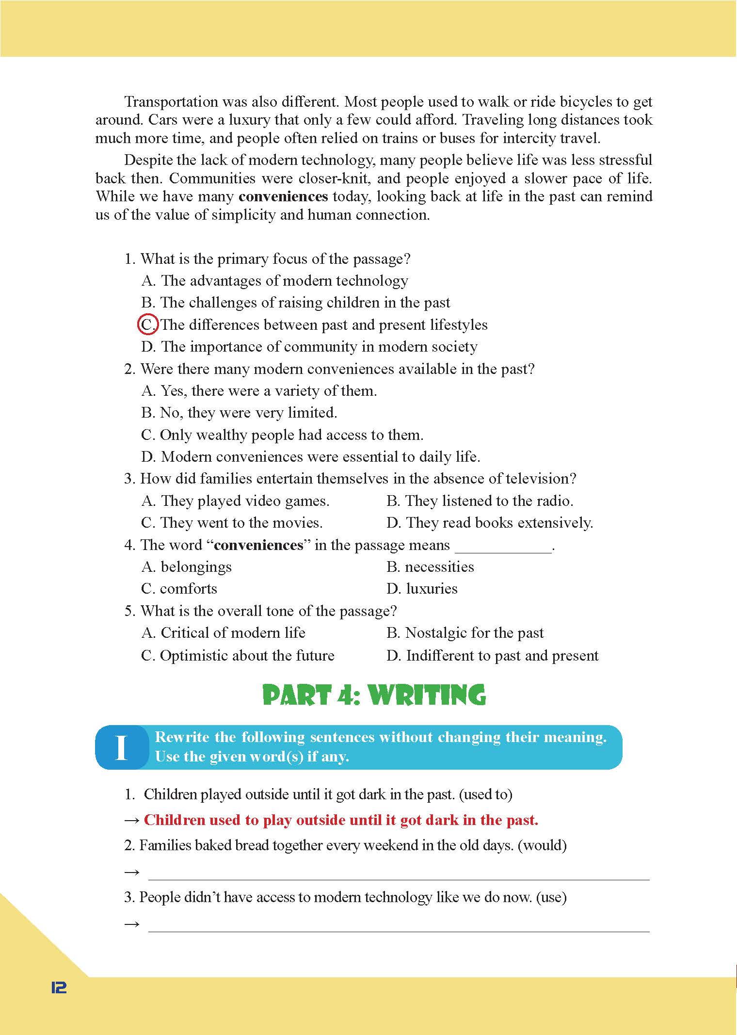 bài tập bổ trợ toàn diện tiếng anh 9 - người bạn đồng hành của các học sinh