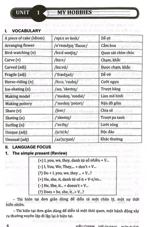 bài tập bổ trợ và phát triển năng lực môn tiếng anh lớp 7 - tập 1