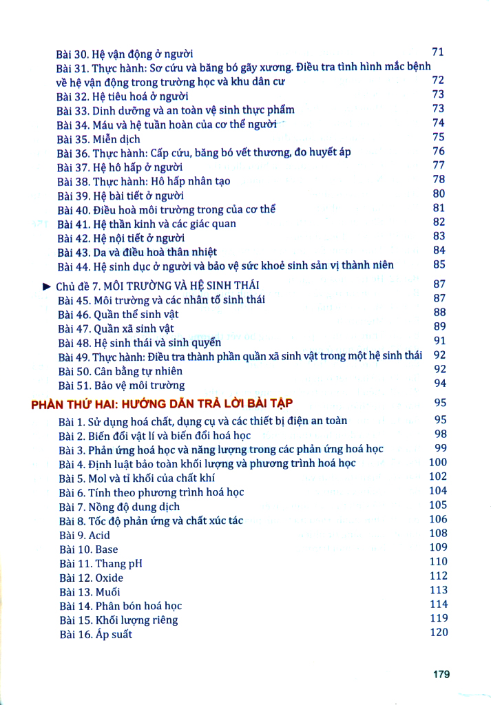 bài tập cơ bản và nâng cao khoa học tự nhiên 8