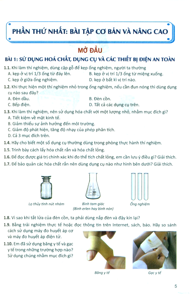 bài tập cơ bản và nâng cao khoa học tự nhiên 8