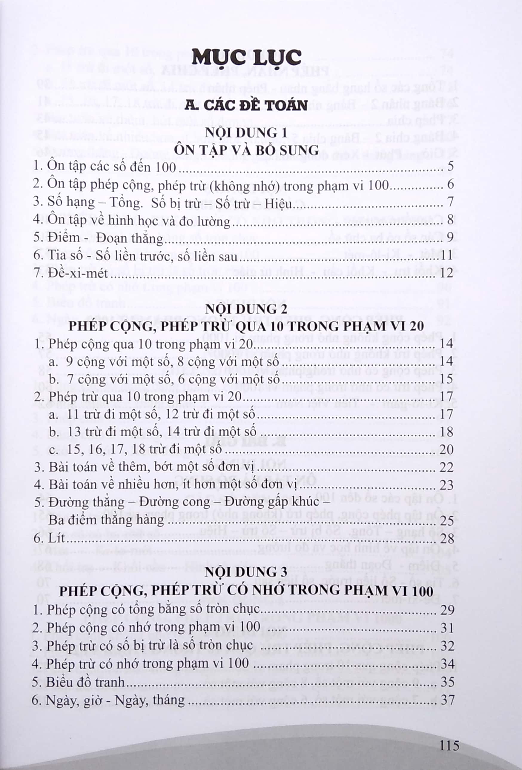 bài tập cơ bản và nâng cao toán lớp 2 (theo chương trình tiểu học mới)
