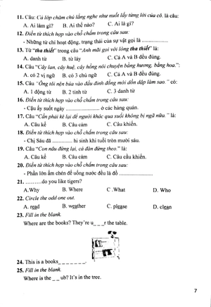 bài tập dành cho học sinh thi trạng nguyên nhỏ tuổi 4