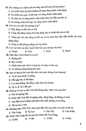 bài tập dành cho học sinh thi trạng nguyên nhỏ tuổi 4