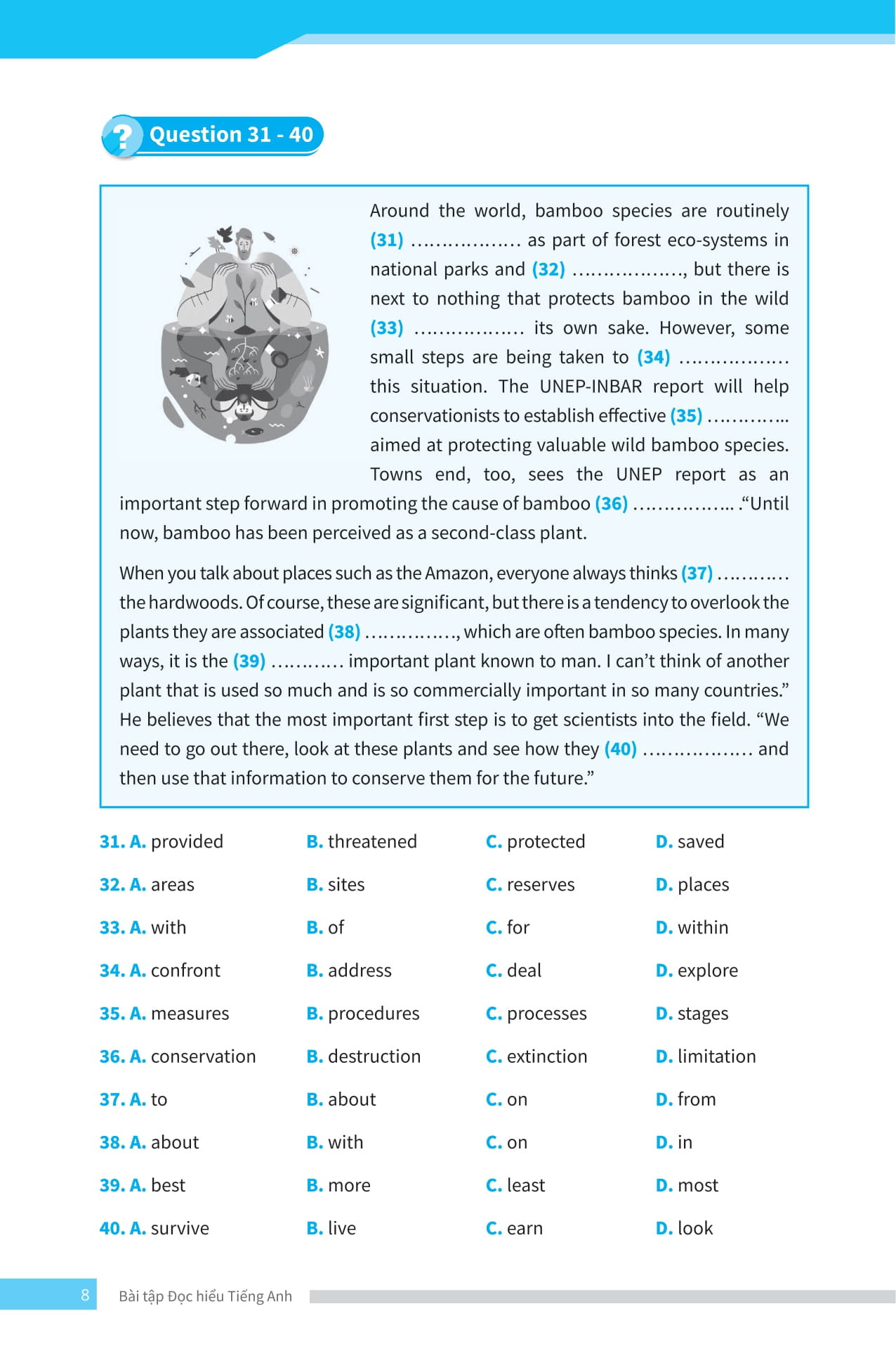 bài tập đọc hiểu tiếng anh - ôn thi vào lớp 10 và 10 chuyên