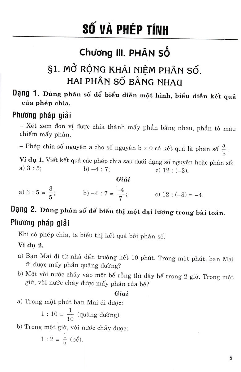 bài tập em học toán 6 - tập 2
