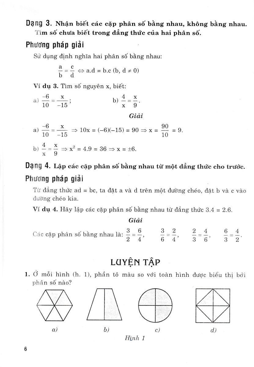bài tập em học toán 6 - tập 2