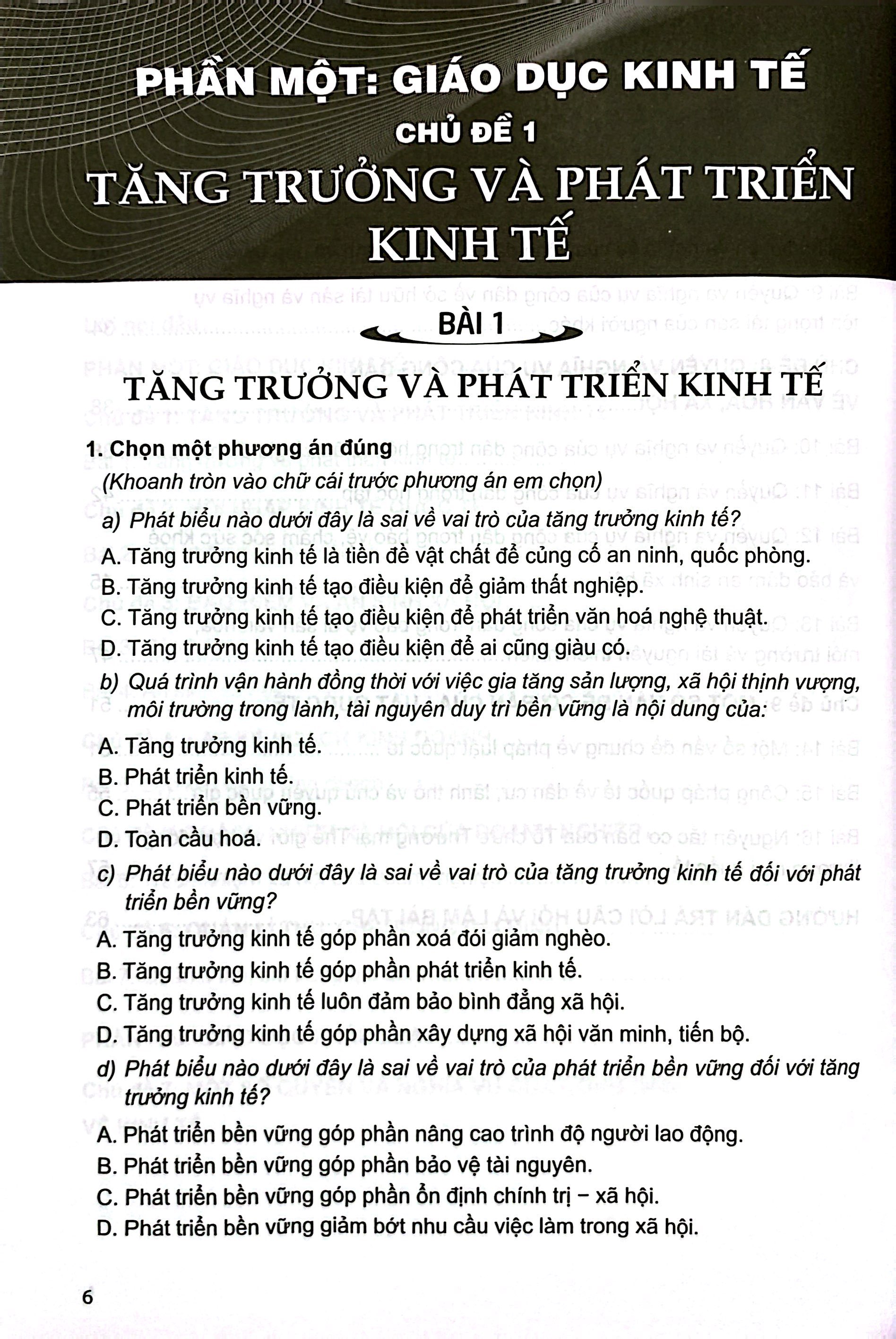 Bai Tap Giao Duc Kinh Te Va Phap Luat 12 (Ket Noi) (Chuan)