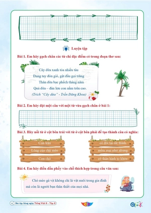 bài tập hằng ngày tiếng việt 2 - tập 2 (biên soạn theo chương trình sgk cánh diều)