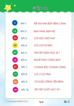 bài tập hằng ngày tiếng việt 5 - tập 1 (cánh diều)