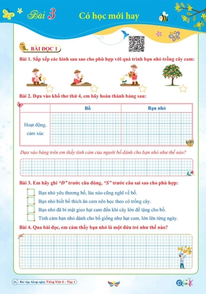 bài tập hằng ngày tiếng việt 5 - tập 1 (cánh diều)