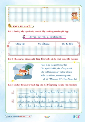 bài tập hằng ngày tiếng việt 5 - tập 1 (cánh diều)