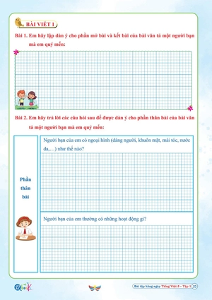 bài tập hằng ngày tiếng việt 5 - tập 1 (cánh diều)