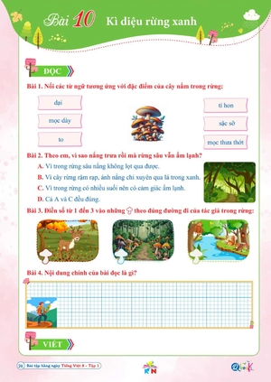 bài tập hằng ngày tiếng việt 5 - tập 1 (kết nối)