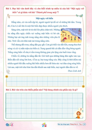 bài tập hằng ngày tiếng việt 5 - tập 1 (kết nối)