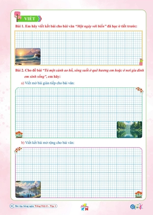 bài tập hằng ngày tiếng việt 5 - tập 1 (kết nối)