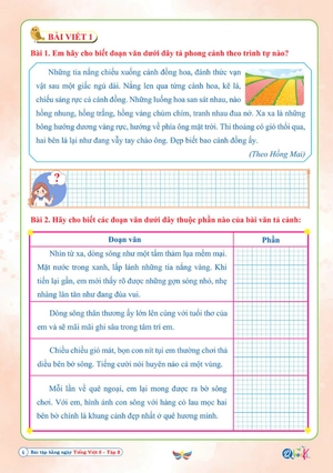 bài tập hằng ngày tiếng việt 5 - tập 2 (cánh diều)