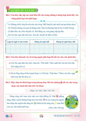 bài tập hằng ngày tiếng việt 5 - tập 2 (kết nối)